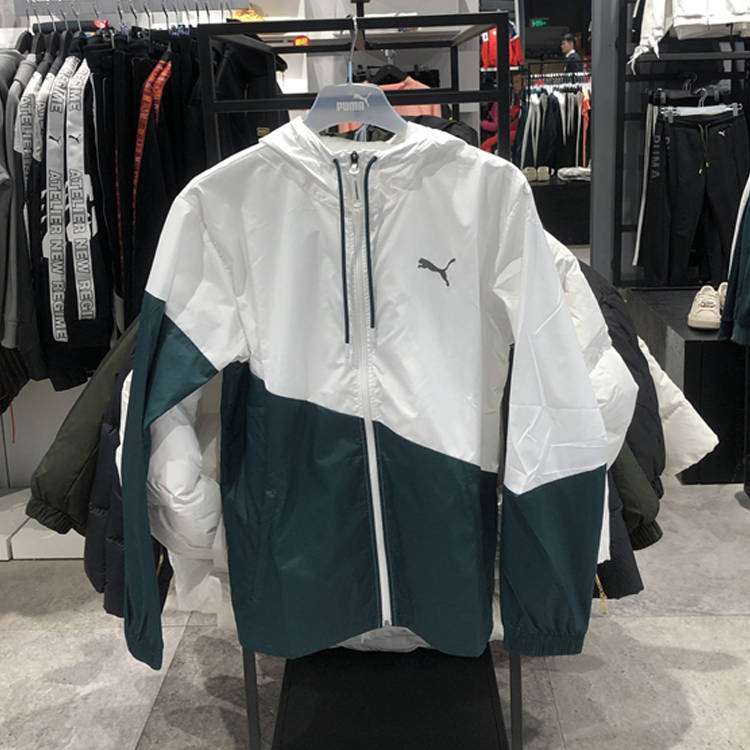 Jaqueta Corta Vento Puma Preto/Branco - MundodaCortaVento