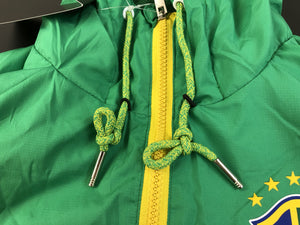 Jaqueta Corta Vento Brasil Verde/Amarelo 18-19 - MundodaCortaVento