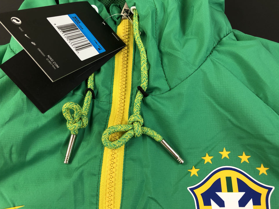 Jaqueta Corta Vento Brasil Verde/Amarelo 18-19 - MundodaCortaVento