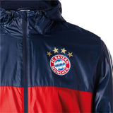 Jaqueta Corta Vento Bayern de Munique Azul 18-19 - MundodaCortaVento