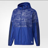 Jaqueta Corta Vento Adidas Azul - MundodaCortaVento