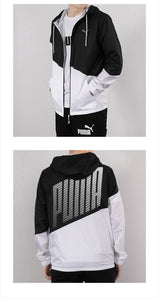 Jaqueta Corta Vento Puma Preto/Branco - MundodaCortaVento