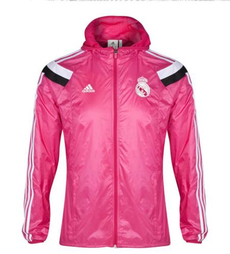 Jaqueta Hino Real Madrid Rosa 14-15 - MundodaCortaVento