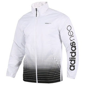 Jaqueta Corta Vento Adidas Neo Preto/Branco - MundodaCortaVento