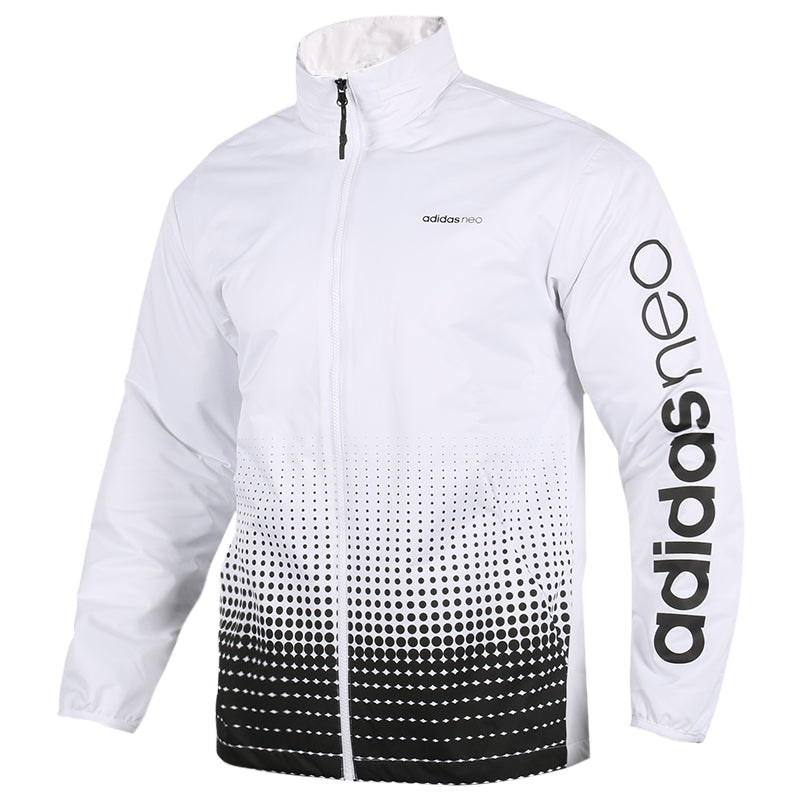 Jaqueta Corta Vento Adidas Neo Preto/Branco - MundodaCortaVento