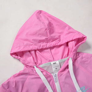Jaqueta Corta Vento Nike Feminina Branco/Verde - MundodaCortaVento