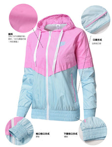 Jaqueta Corta Vento Nike Feminina Branco/Verde - MundodaCortaVento