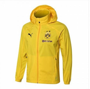Jaqueta Corta Vento Borussia Dortmund Amarelo 18-19 - MundodaCortaVento