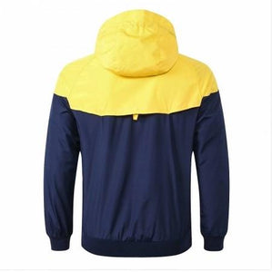 Jaqueta Corta Vento Brasil Preto/Amarelo 18-19 - MundodaCortaVento