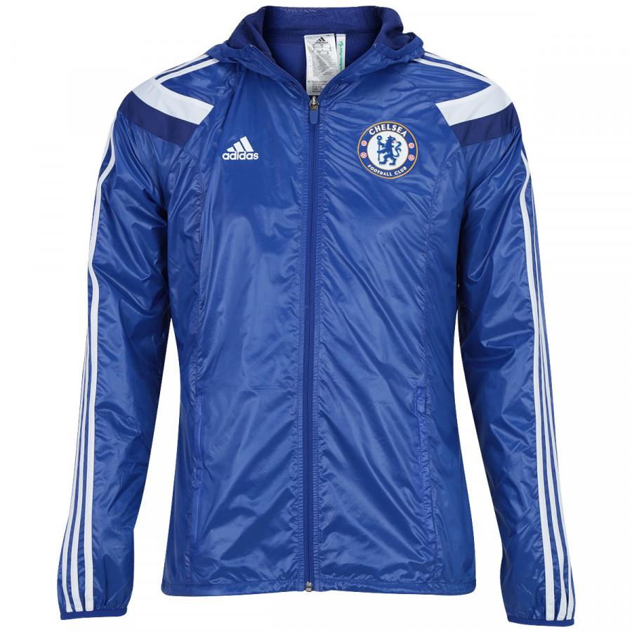 Jaqueta Hino Chelsea 14-15 Azul - MundodaCortaVento