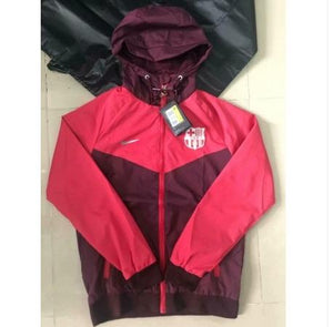 Jaqueta Corta Vento Barcelona Vermelho 18-19 II - MundodaCortaVento