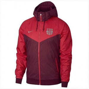 Jaqueta Corta Vento Barcelona Vermelho 18-19 II - MundodaCortaVento