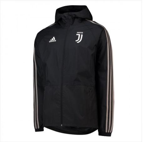 Jaqueta Corta Vento Juventus Preto 18-19 - MundodaCortaVento