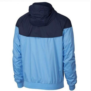 Jaqueta Corta Vento Manchester City Preto/Azul 18-19 - MundodaCortaVento