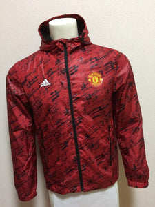 Jaqueta Corta Vento Manchester United Vermelho 17-18 - MundodaCortaVento