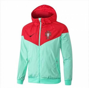 Jaqueta Corta Vento Portugal Vermelho/Verde 18-19 - MundodaCortaVento