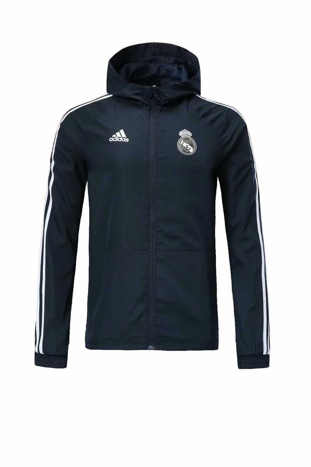 Jaqueta Corta Vento Real Madrid Preto 18-19 - MundodaCortaVento