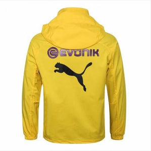 Jaqueta Corta Vento Borussia Dortmund Amarelo 18-19 - MundodaCortaVento