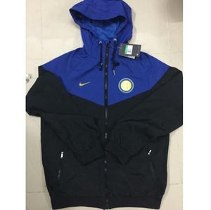 Jaqueta Corta Vento Inter de Milão Azul/Preto 18-19 - MundodaCortaVento
