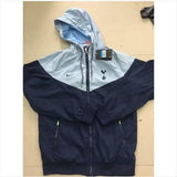 Jaqueta Corta Vento Tottenham Azul/Preto 18-19 - MundodaCortaVento