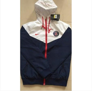 Jaqueta Corta Vento Psg Branco/Azul 18-19 - MundodaCortaVento