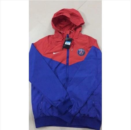 Jaqueta Corta Vento Psg Vermelho/Azul 18-19 - MundodaCortaVento
