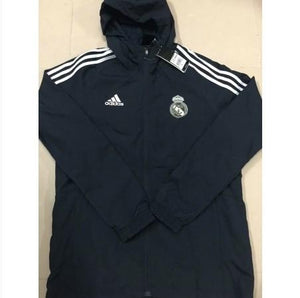 Jaqueta Corta Vento Real Madrid Preto 18-19 - MundodaCortaVento