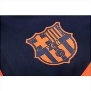 Jaqueta Corta Vento Barcelona Preto/Laranja 18-19 - MundodaCortaVento