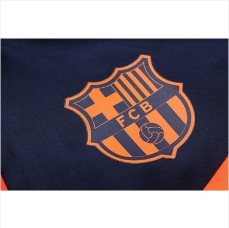 Jaqueta Corta Vento Barcelona Preto/Laranja 18-19 - MundodaCortaVento