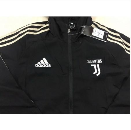 Jaqueta Corta Vento Juventus Preto 18-19 - MundodaCortaVento