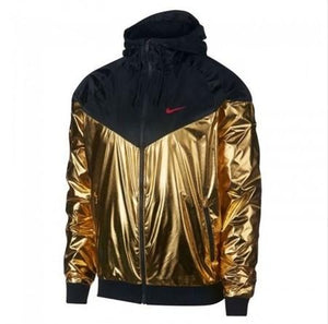 Jaqueta Nike Preto/Ouro 18-19 - MundodaCortaVento