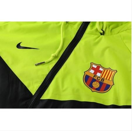 Jaqueta Corta Vento Barcelona Verde/Preto 18-19 - MundodaCortaVento