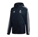 Jaqueta Hino Real Madrid Preto 18-19 - MundodaCortaVento