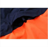 Jaqueta Corta Vento Barcelona Preto/Laranja 18-19 - MundodaCortaVento