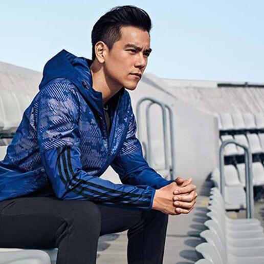 Jaqueta Corta Vento Adidas Azul - MundodaCortaVento