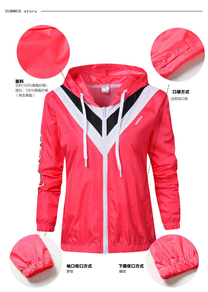 Jaqueta Corta Vento Adidas Neo Feminina - MundodaCortaVento