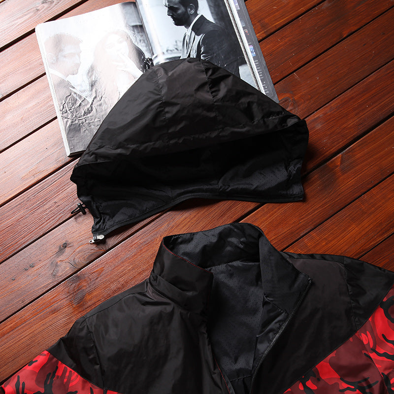 Jaqueta Corta Vento Nike Camuflada Dupla Face - MundodaCortaVento