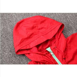 Jaqueta Corta Vento Portugal Vermelho/Verde 18-19 - MundodaCortaVento