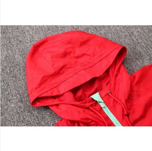 Jaqueta Corta Vento Portugal Vermelho/Verde 18-19 - MundodaCortaVento