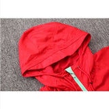 Jaqueta Corta Vento Portugal Vermelho/Verde 18-19 - MundodaCortaVento