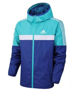 Jaqueta Corta Vento Adidas Azul Bebê - MundodaCortaVento