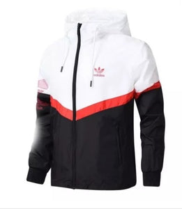 Jaqueta Corta Vento Adidas Branca - MundodaCortaVento