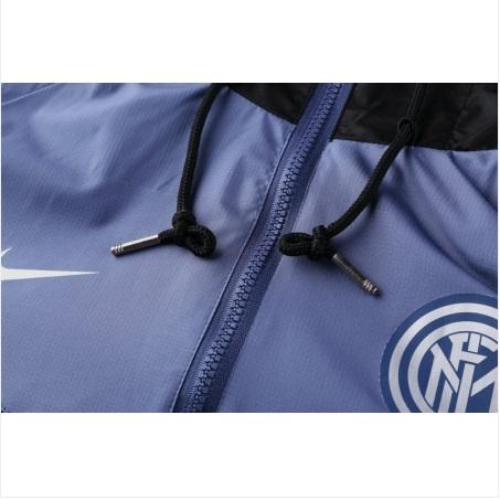 Jaqueta Corta Vento Inter de Milão Cinza/Preto 18-19 - MundodaCortaVento