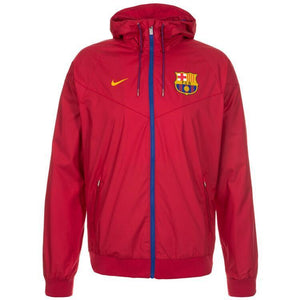 Jaqueta Corta Vento Barcelona Vermelho 18-19 - MundodaCortaVento