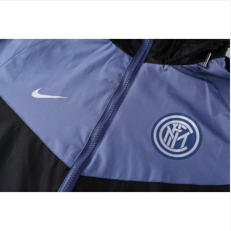 Jaqueta Corta Vento Inter de Milão Cinza/Preto 18-19 - MundodaCortaVento