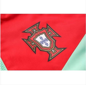 Jaqueta Corta Vento Portugal Vermelho/Verde 18-19 - MundodaCortaVento