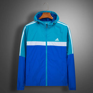 Jaqueta Corta Vento Adidas Azul Bebê - MundodaCortaVento