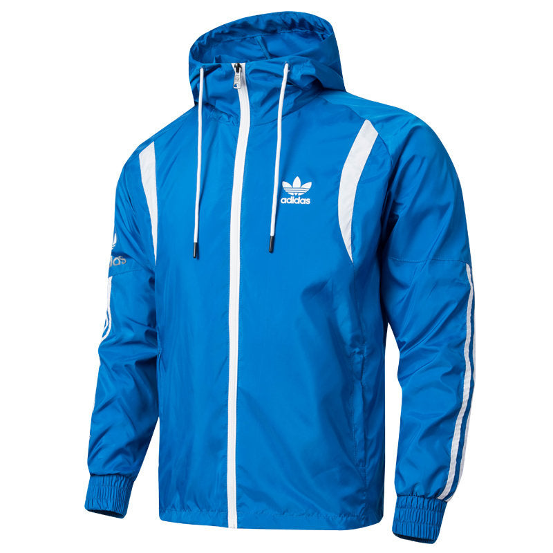 Jaqueta Corta Vento Adidas Azul ll - MundodaCortaVento