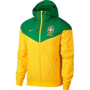Jaqueta Corta Vento Brasil Verde/Amarelo 18-19 - MundodaCortaVento