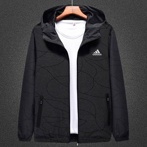 Jaqueta Corta Vento Adidas Preto - MundodaCortaVento